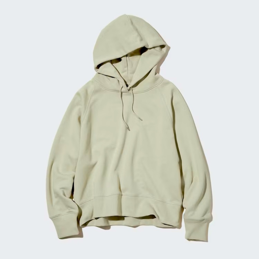 Uniqlo NWOT Sweat Long Sleeve Hoodie in light green | size L